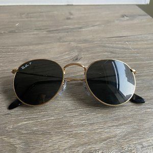 Ray Bans Round Metal Sunglasses (Size S)